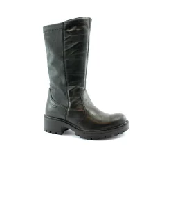 IGI&CO 6160500 nero scarpe donna stivaletto zip pelle