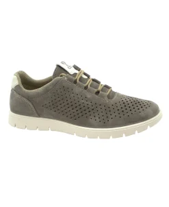 IGI&CO 3614322 peltro scarpe uomo sneakers lacci camoscio light fori