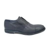 J.P. DAVID 61470/1 blu scarpe uomo pelle derby elegante slip on