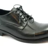 J.P. DAVID 36526/7 nero scarpe uomo pelle derby puntale elegante made in Italy