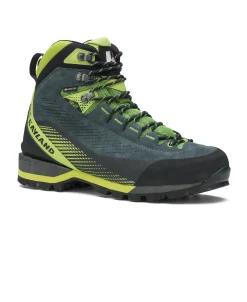 KAYLAND 018022505 GRAND TOUR GTX grey lime scarponcini uomo trekking lacci gore-tex