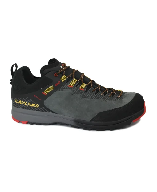 KAYLAND 018022230 GRIMPEUR GTX grey yellow grigio scarpa uomo trekking e-bike lacci gore-tex