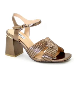 KEYS 9622 piombo rame scarpe donna sandalo cinturino tacco