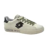 LOTTO LEGGENDA 220320 white bianco scarpe uomo sneakers lacci pelle