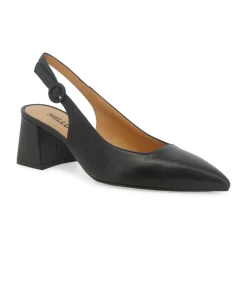 MELLUSO D179 nero scarpe donna decolletè punta chiusa