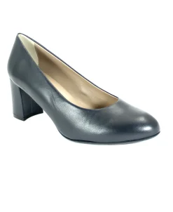 MELLUSO D5072W navy scarpe donna decolletè pelle tacco