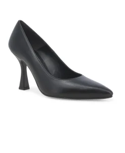MELLUSO D5178W nero scarpe donna decolletè pelle punta tacco