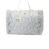 Melluso M10833C perla borsa donna shopping due manici pizzo sacco