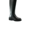 MELLUSO WALK 034305 nero stivale donna pelle cerniera elastico tacco
