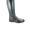 MELLUSO WALK K36014W nero stivale donna pelle cerniera elastico tacco