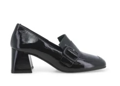 Mocassini Donna: Mocassino donna in vernice nero v5722w