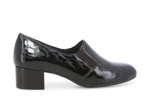 Mocassini Donna: Mocassino donna in vernice sioux marrone x5327w