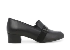 Mocassini Donna: Mocassino donna in pelle nero x5320w