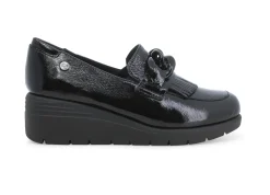 Mocassini Donna: Mocassino donna in vernice nero k55272w