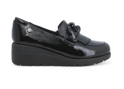 Mocassini Donna: Mocassino donna in vernice nero k55272w