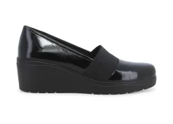 Mocassini Donna: Mocassino donna in vernice nero k53003