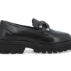 Mocassini Donna: Mocassino donna in pelle nero 034348