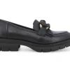 Mocassini Donna: Mocassino donna in pelle nero 034340