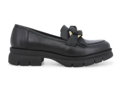 Mocassini Donna: Mocassino donna in pelle nero 034340