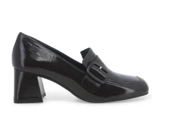 Mocassini Donna: Mocassino donna in vernice harrods moro v5722w