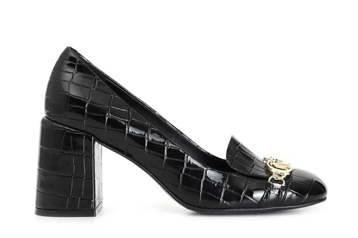 Mocassini Donna: Cafè Noir C1GC9102 DECOLLETE CON VASCHETTA E ACCESSORIO INSTAMPA COCCO