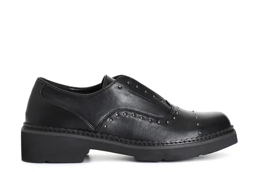 Mocassini Donna: Cafè Noir C1EA9012 FRANCESINA CON ELASTICO E BORCHIETTE