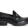 Mocassini Donna: Cafè Noir C1EA9003 MOCASSINO IN SIMILPELLE SPAZZOLATA CON FIBBIA