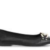 Mocassini Donna: Cafè Noir C1EH4005 BALLERINA IN PELLE LAMINATA CON CATENA