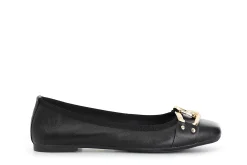 Mocassini Donna: Cafè Noir C1EH4005 BALLERINA IN PELLE LAMINATA CON CATENA