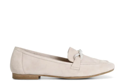 Mocassini Donna: Cafè Noir C1XV7000 MOCASSINO IN CAMOSCIO CON MIGNON STRASS