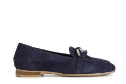 Mocassini Donna: Cafè Noir C1EG6111 MOCASSINO IN PELLE SCAMOSCIATA CON MORSETTO CATENA