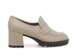 Mocassini Donna: Melluso Mocassino donna in pelle beige marmo l5251w