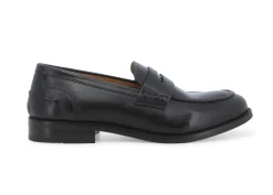 Mocassini Uomo: Mocassino uomo in pelle nero k36048