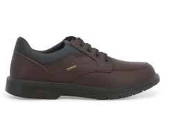 Mocassini Uomo: Mocassino uomo derby allacciato in pelle rossiccio u15477w