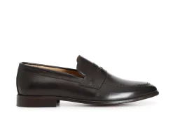 Mocassini Uomo: Cafè Noir C1XZ1006 MOCASSINO IN PELLE CON SUOLA CUOIO