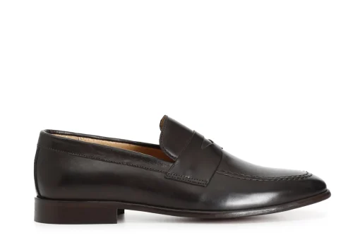 Mocassini Uomo: Cafè Noir C1XZ1006 MOCASSINO IN PELLE CON SUOLA CUOIO