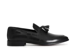 Mocassini Uomo: Cafè Noir C1XZ1005 MOCASSINO NAPPINE IN PELLE CON SUOLA CUOIO