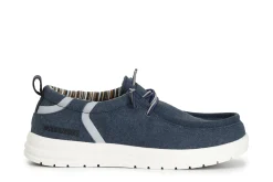 Mocassini Uomo: Cafè Noir C1TM9001 SCARPE BARCA IN TESSUTO