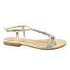 MOSAIC AURORA gold oro donna sandali cinturino strass glitter