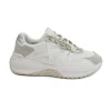 MUNICH 8097010 NEXA WMN bianco beige scarpe donna sneakers lacci pelle