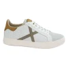 MUNICH 8080106 RETE bianco grigio scarpe uomo sneakers lacci
