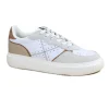 MUNICH 8092010 SUGAR bianco scarpe donna sneakers lacci pelle