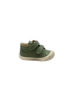 NATURINO COCOON 12904 sage verde oliva scarpe bambino strappi pelle primi passi