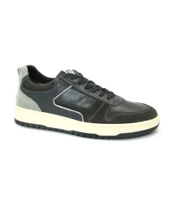 NERO GIARDINI 00470 carbone grigio scarpe uomo sneakers lacci pelle