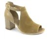 NERO GIARDINI 06291 corda beige scarpe donna sandalo tallone chiuso tacco fibbia