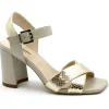 NERO GIARDINI 18451 platino sand beige scarpe donna sandali tacco cinturino pelle