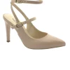NERO GIARDINI 07030 rosa scarpe donna decolletè tacco punta cinturino