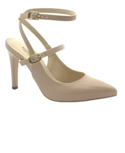 NERO GIARDINI 07030 rosa scarpe donna decolletè tacco punta cinturino
