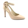 NERO GIARDINI 11072 rosa scarpe donna decolletè tacco punta cinturino fiocco tallone