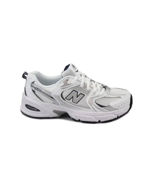 NEW BALANCE GR530 bianco scarpe sneakers donna ragazzi lacci unisex